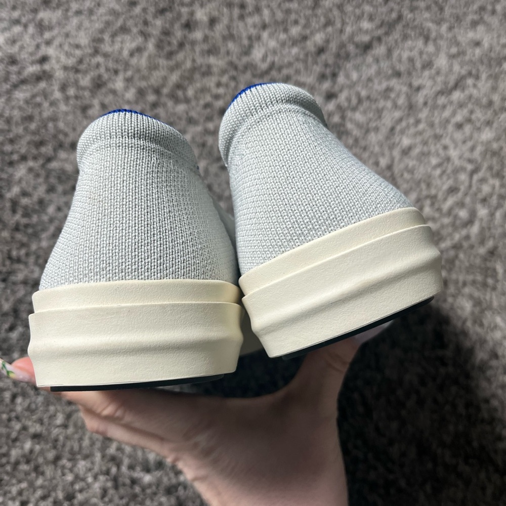 Rothy’s The City Slip-On Sneaker Women’s Size 6 Ash Grey New Sold Out Style - Picture 5 of 6